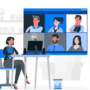 Interactive Virtual Events and Webinars one of the effective strategy of interactive content marketing trends in 2024 - CT