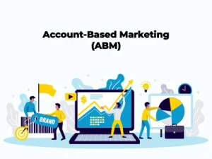 B2B marketing team using account-based marketing for targeted lead generation
